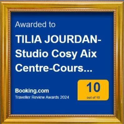 Tilia Jourdan-Studio Cosy Aix Centre-Cours Mirabeau-Parking-Wifi-Smart Tv-Rue Calme Aix-en-Provence Extérieur photo
